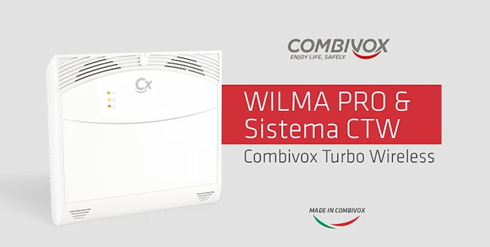 Presentazione Wilma PRO e sistema CTW