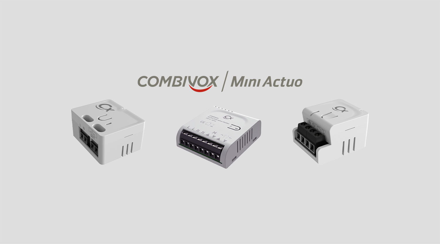 Mini Actuo, nuovi moduli domotici wireless