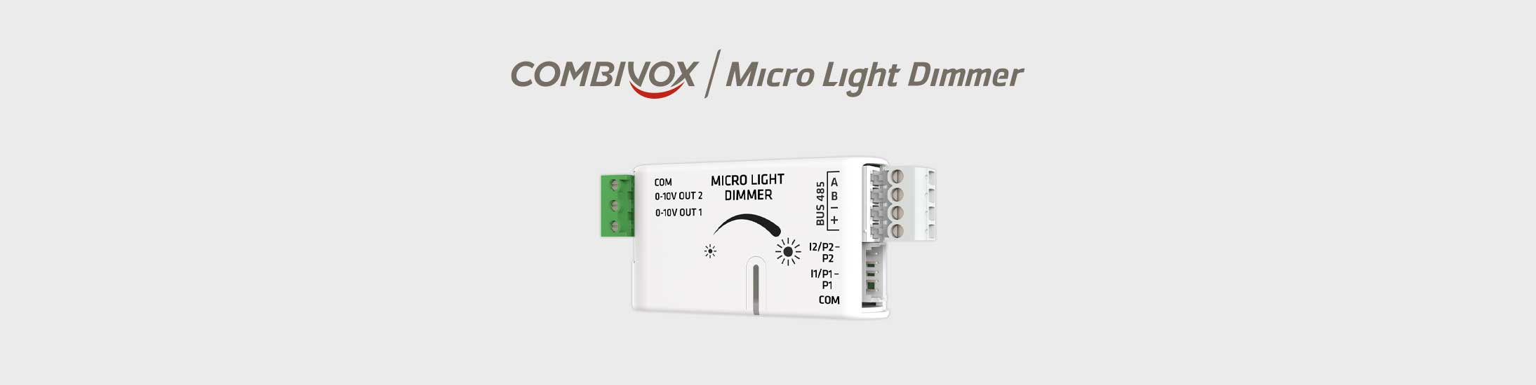 Micro Light Dimmer su BUS, nuovo modulo domotico luci dimmerabili